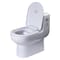 Eago DUAL FLUSH ECO-FRIENDLY HIGH EFFICIENCY LOW FLUSH CERAMIC TOILET TB351 - alternate 2